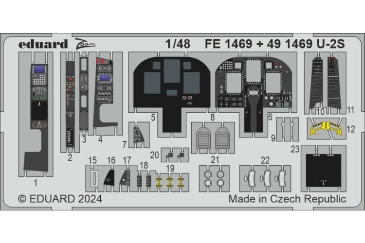 1:48 Eduard BIG49430 Accessories for Lockheed U-2S - HobbyBoss - Edubig49430 xs 4 - EDUBIG49430-XS
