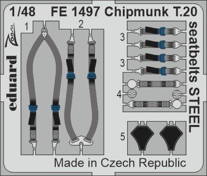 1:48 Eduard BIG49443 Accessories for Chipmunk T.20 - Airfix - Edubig49443 xs 7 - EDUBIG49443-XS