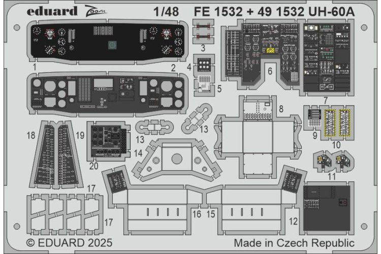 1:48 Eduard BIG49458 Accessories for UH-60A - ICM - Edubig49458 xs 6 - EDUBIG49458-XS