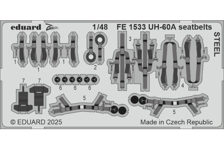 1:48 Eduard BIG49458 Accessories for UH-60A - ICM - Edubig49458 xs 8 - EDUBIG49458-XS