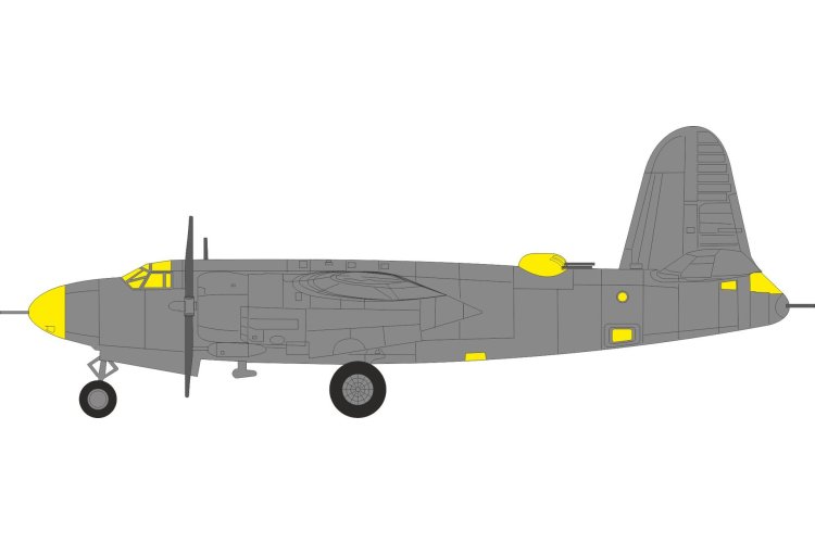 1:48 Eduard BIG49464 Accessories Set for B-26F Marauder Part I &ndash; ICM - Edubig49464 xs 2 - EDUBIG49464-XS