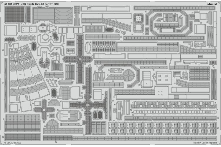 1:350 Eduard BIG5370 Accessories for USS Nimitz CVN-68 Part II - Trumpeter - Edubig5370 5 - EDUBIG5370