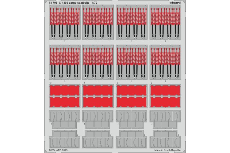1:72 Eduard BIG72174 Accessoires for C-130J Part II - Zvezda - Edubig72174 1 - EDUBIG72174-XS