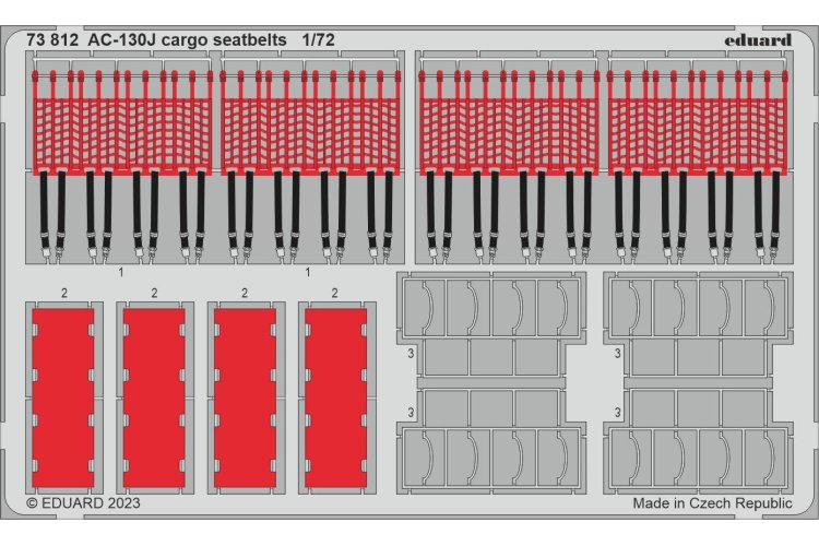 1:72 Eduard BIG72179 Accessoires for AC-130J Part II - Zvezda - Edubig72179 xs 2 - EDUBIG72179-XS