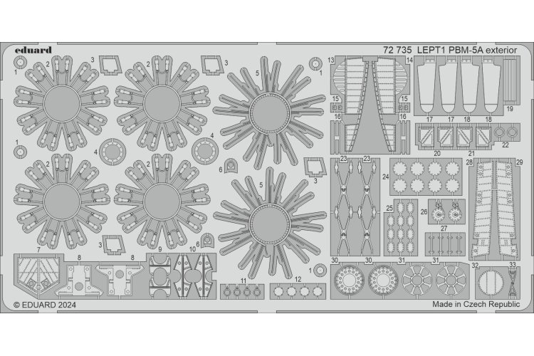 1:72 Eduard BIG72180 Accessories for PBM-5A - Academy - Edubig72180 xs 3 - EDUBIG72180-XS