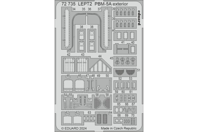 1:72 Eduard BIG72180 Accessories for PBM-5A - Academy - Edubig72180 xs 4 - EDUBIG72180-XS