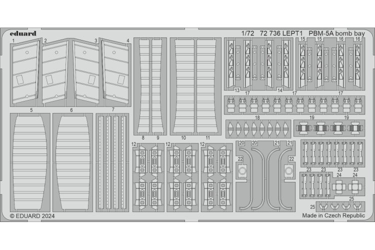 1:72 Eduard BIG72180 Accessories for PBM-5A - Academy - Edubig72180 xs 5 - EDUBIG72180-XS