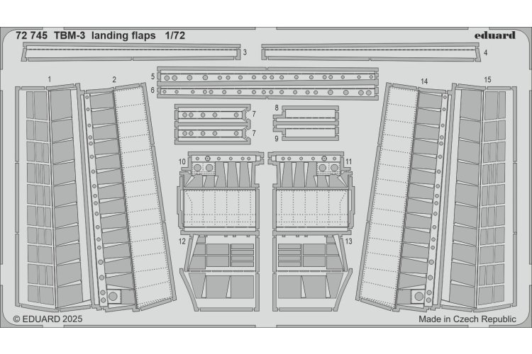 1:72 Eduard BIG72186 Accessoires voor TBM-3 Avenger - Hobbyboss - Edubig72186 5 - EDUBIG72186
