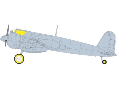1:48 Eduard EX1146 Maskering Set voor Hs 129B - Takom - Eduex1146 xs 1 - EDUEX1146-XS