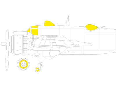 1:48 Eduard EX1149 TFace Maskering Set voor Beaufighter Mk.VI - Revell - Eduex1149 xs 1 - EDUEX1149-XS