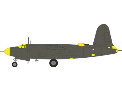 1:48 Eduard EX1188 TFace Mask Set for Martin B-26C-45 Marauder - ICM - Eduex1188 xs 1 - EDUEX1188-XS