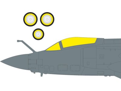 1:48 Eduard EX1191 TFace Mask Set for Blackburn Buccaneer S.2D - Trumpeter - Eduex1191 xs 1 - EDUEX1191-XS