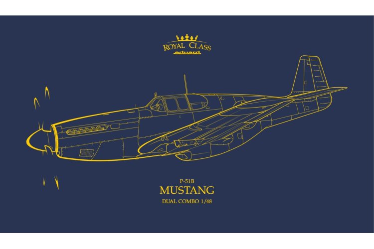 1:48 Eduard R0019 Royal Class P-51B Mustang - Dual Combo - Edur0019 1 - EDUR0019