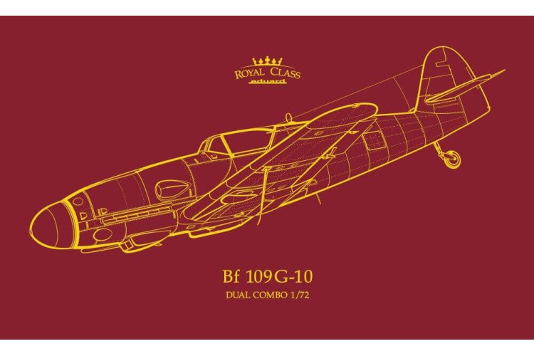 1:72 Eduard R0022 Messerschmitt Bf 109G-10 - Royal Class | Dual Combo - Propeller Vliegtuig - Edur0022 1 - EDUR0022