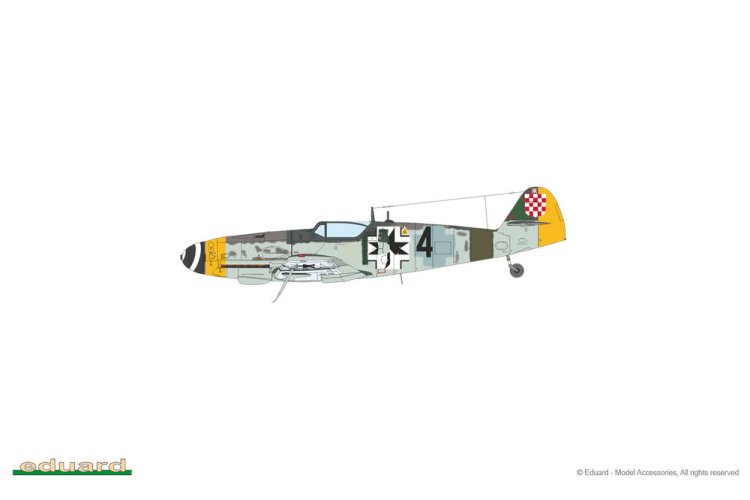 1:72 Eduard R0022 Messerschmitt Bf 109G-10 - Royal Class | Dual Combo - Propeller Vliegtuig - Edur0022 11 - EDUR0022