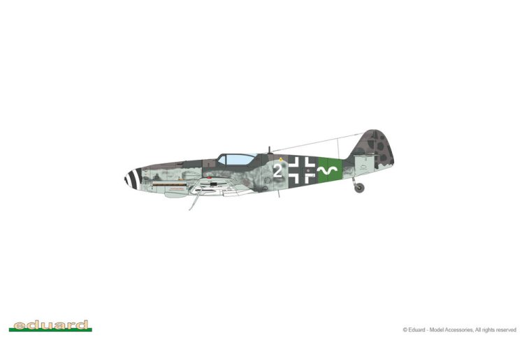 1:72 Eduard R0022 Messerschmitt Bf 109G-10 - Royal Class | Dual Combo - Propeller Vliegtuig - Edur0022 6 - EDUR0022