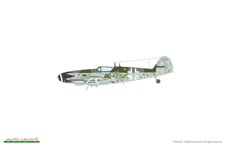 1:72 Eduard R0022 Messerschmitt Bf 109G-10 - Royal Class | Dual Combo - Propeller Vliegtuig - Edur0022 7 - EDUR0022