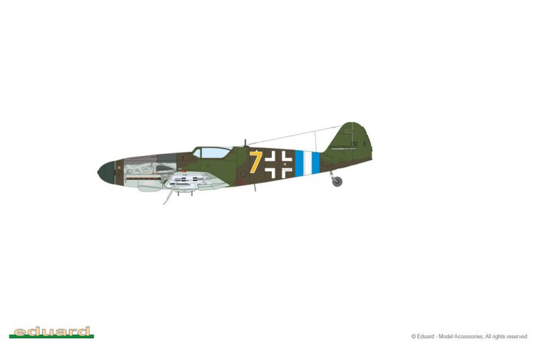 1:72 Eduard R0022 Messerschmitt Bf 109G-10 - Royal Class | Dual Combo - Propeller Vliegtuig - Edur0022 9 - EDUR0022