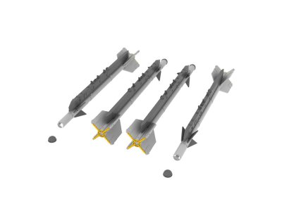 1:48 Eduard SIN648155 Bewapening voor Mikoyan-Gurevich MiG-21F - Edusin648155 xs 1 - EDUSIN648155-XS
