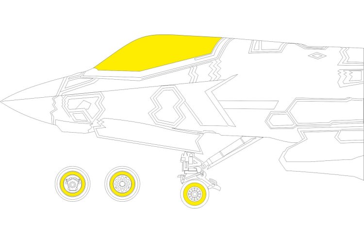 1:72 Eduard SIN67235 Accessories Set for F-35C &ndash; Tamiya - Edusin67235 3 - EDUSIN67235