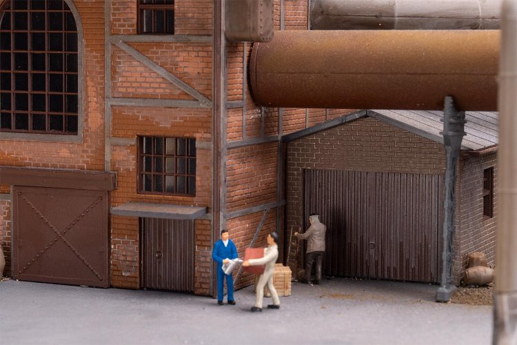1:87 H0 Faller 130024 Blazerhal met Pijpwerk voor Diorama - Fa130024 2 - FA130024