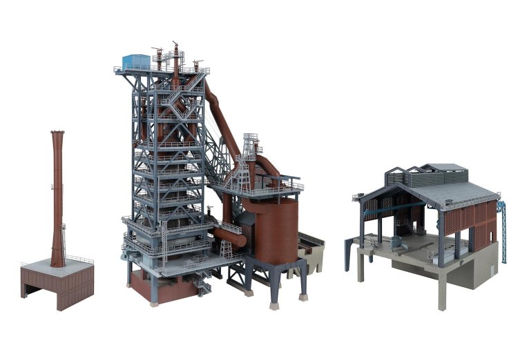 1:87 H0 Faller 130026 Hoogoven met Giethal voor Diorama - Fa130026 5 - FA130026