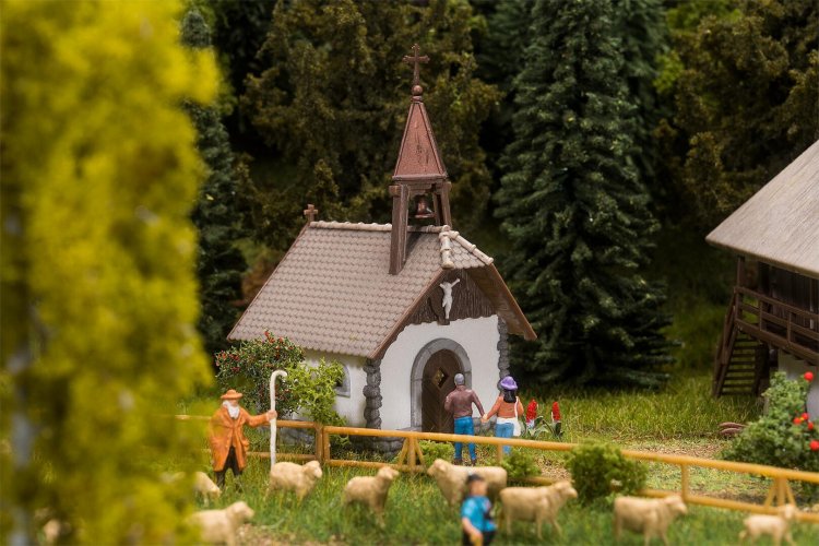 1:87 H0 Faller 130116 Graanschuur, Hofkapel & Bakkerij voor Diorama - Fa130116 3 - FA130116