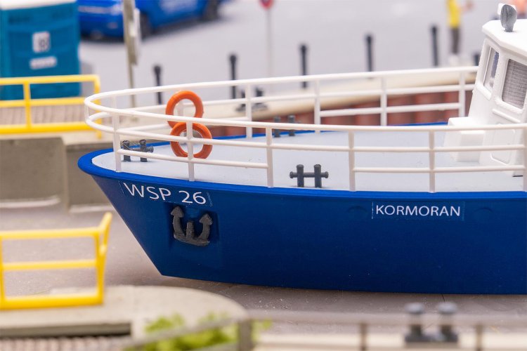 1:87 H0 Faller 131019 Politieboot voor Diorama - Fa131019 2 - FA131019