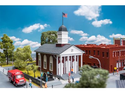 1:87 H0 Faller 134101 Amerikaans Gerechtsgebouw voor Diorama - Fa134101 1 - FA134101