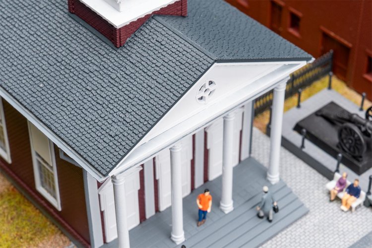 1:87 H0 Faller 134101 Amerikaans Gerechtsgebouw voor Diorama - Fa134101 2 - FA134101