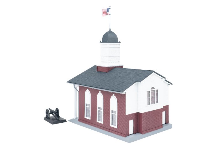 1:87 H0 Faller 134101 Amerikaans Gerechtsgebouw voor Diorama - Fa134101 7 - FA134101