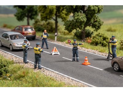 1:87 H0 Faller 151714 Nederlandse Verkeerscontrole - 6 Figuren - Fa151714 1 - FA151714