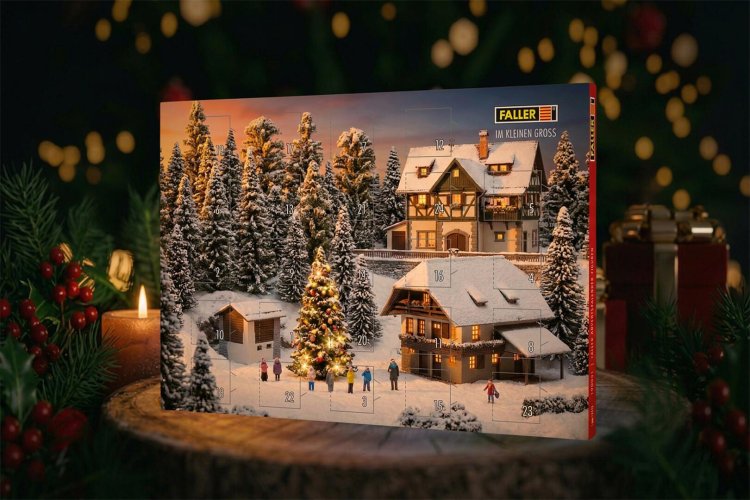 1:87 H0 Faller 190031 Adventskalender Figuren 2026 - 24 Figuren - Fa190031 2 - FA190031