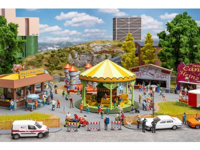 1:87 H0 Faller 190094 Actieset Ruhrpott Kermis voor Diorama - Fa190094 1 - FA190094