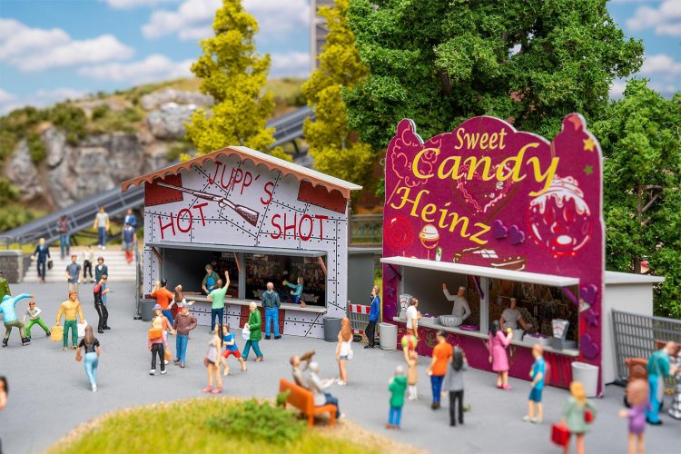 1:87 H0 Faller 190094 Actieset Ruhrpott Kermis voor Diorama - Fa190094 2 - FA190094