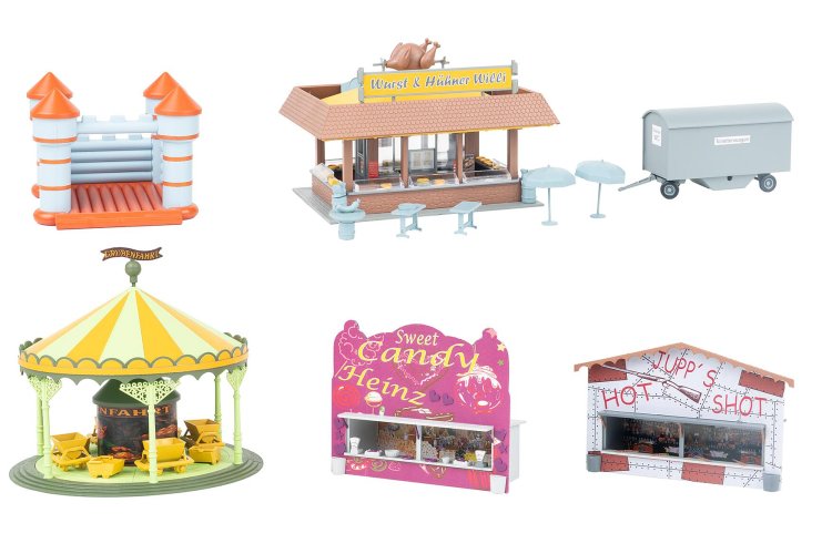 1:87 H0 Faller 190094 Actieset Ruhrpott Kermis voor Diorama - Fa190094 6 - FA190094