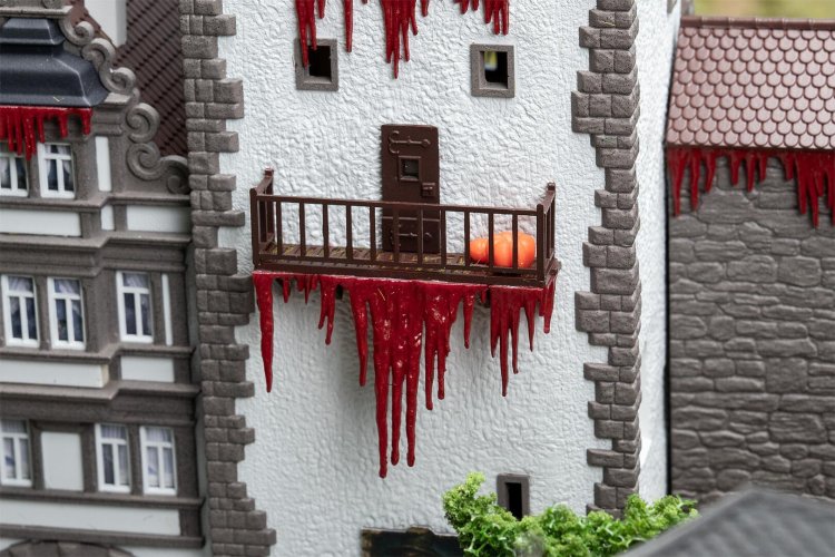 1:87 H0 Faller 190096 Actieset Halloween bij de Oude Stadstoren voor Diorama - Fa190096 2 - FA190096
