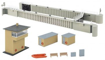 1:87 H0 Faller 190646 Sluizencomplex - Diorama - Fa190646 3 - FA190646