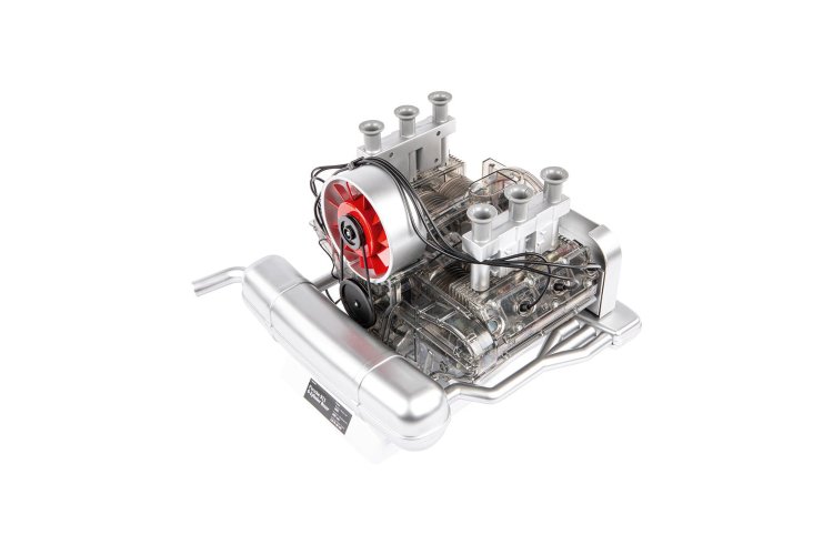 1:4 Franzis 15099-8 Moteur Boxer De La Porsche 911 - Motor Engine Kit - Volledig in de Franse taal! - Fr15099 8 2 - FR15099-8