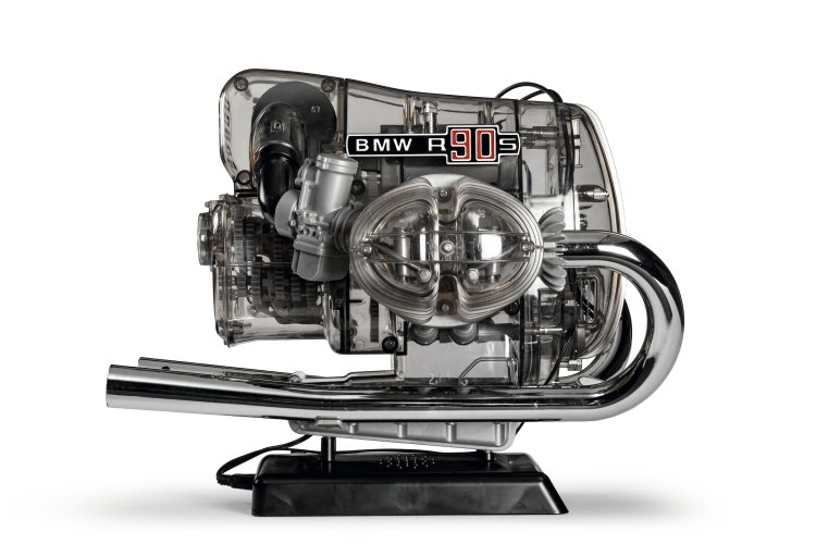 1:2 Franzis 67009 BMW R90S Flat Twin Engine - Fr67009 5 - FR67009