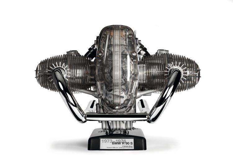 1:2 Franzis 67009 BMW R90S Flat Twin Engine - Fr67009 7 - FR67009