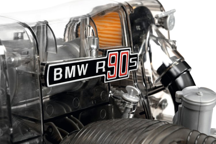 1:2 Franzis 67009 BMW R90S Flat Twin Engine - Fr67009 8 - FR67009