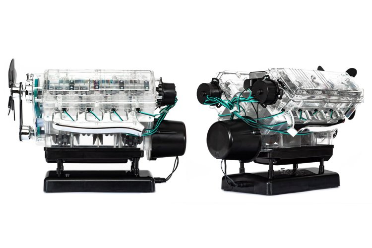 1:3 Franzis 67114-1 V8 Engine Kit - Fr67114 1 3 - FR67114-1