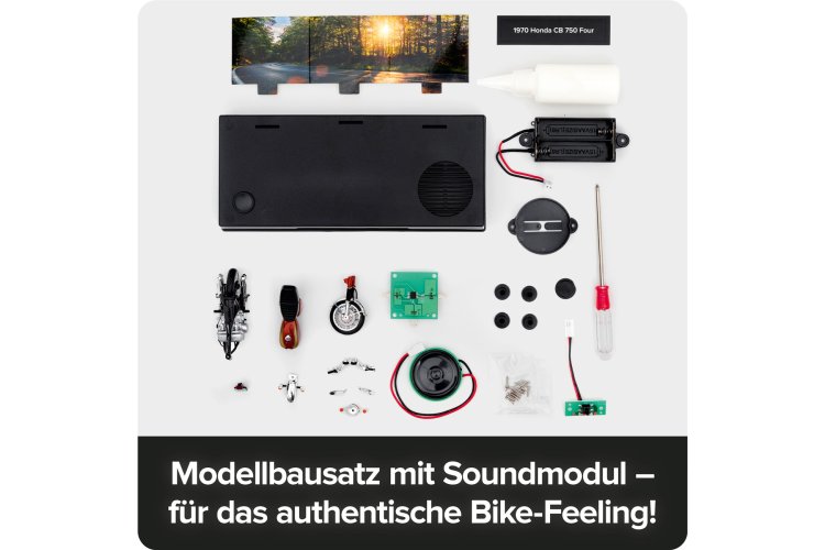 1:24 Franzis 67215 Honda CB 750 Motorcycle - Build Your Legend! - Fr67215 3 - FR67215