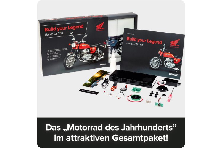 1:24 Franzis 67215 Honda CB 750 Motorcycle - Build Your Legend! - Fr67215 4 - FR67215
