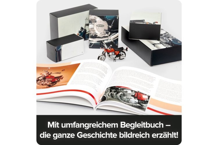 1:24 Franzis 67215 Honda CB 750 Motorcycle - Build Your Legend! - Fr67215 5 - FR67215