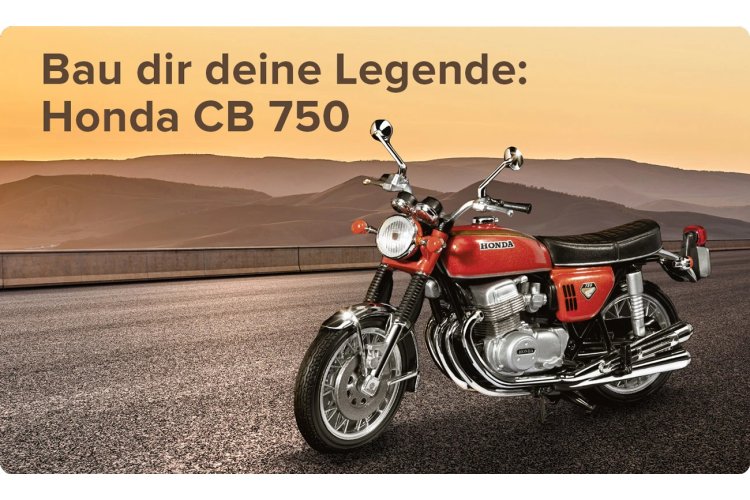 1:24 Franzis 67215 Honda CB 750 Motorcycle - Build Your Legend! - Fr67215 6 - FR67215