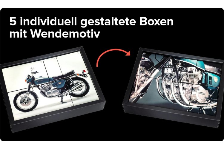 1:24 Franzis 67215 Honda CB 750 Motorcycle - Build Your Legend! - Fr67215 9 - FR67215