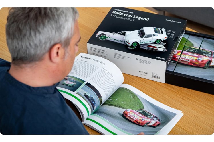 1:24 Franzis 67217-9 Porsche 911 Carrera RS 2.7 - Build Your Legend! - Fr67217 9 porsche byl frz 2 1920x1920 - FR67217-9