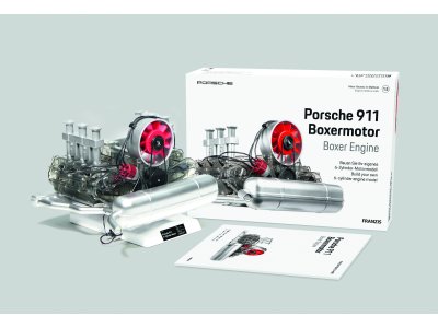 1:3 Franzis 67224 Porsche 911 Boxermotor - Boxer Engine Kit met Geluid - Fr67224 7 1 13 franzis 67224 porsche 911 boxermotor boxer engine kit met geluid - FR67224-7
